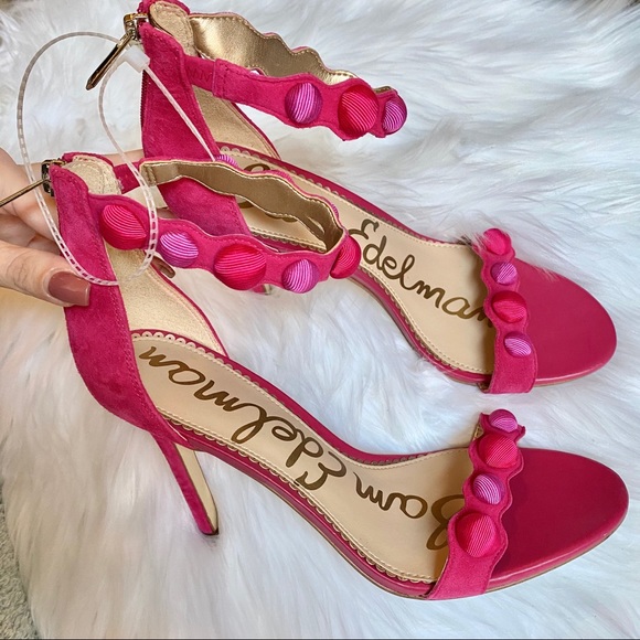 Sam Edelman Addison Women/'s Heels Deep Pink